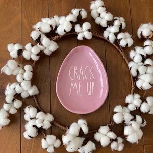 Rae Dunn Crack Me Up Appetizer plate set